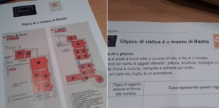 Ghjocu di vistica à u museu di Bastia Ghjocu di vistica à u museu di Bastia