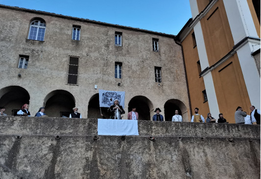 Un spettaculu storicu in Cervioni Un spettaculu storicu in Cervioni