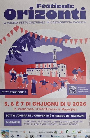 U Pinziglione à u festivale "Orizonti di quì è d'altrò" 2026 in Pedicroce U Pinziglione à u festivale "Orizonti di quì è d'altrò" 2026 in Pedicroce