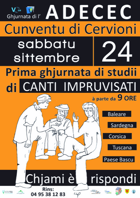 Una ghjurnata nantu à u cantu impruvisatu cù l'ADECEC