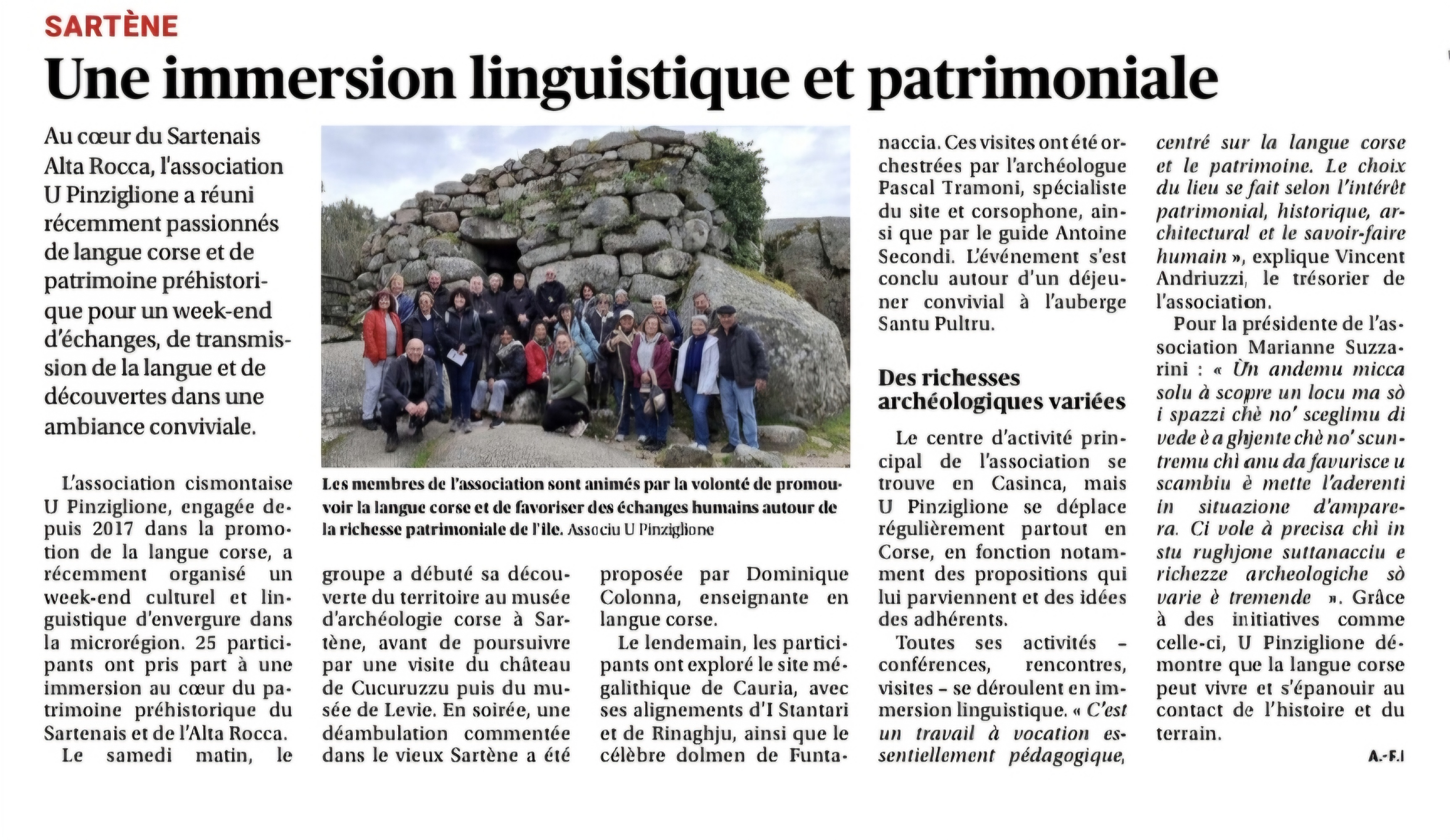 Siti archeulogichi in Pumonte : Da u casteddu di Cucuruzzu à u pianu di Cauria Siti archeulogichi in Pumonte : Da u casteddu di Cucuruzzu à u pianu di Cauria