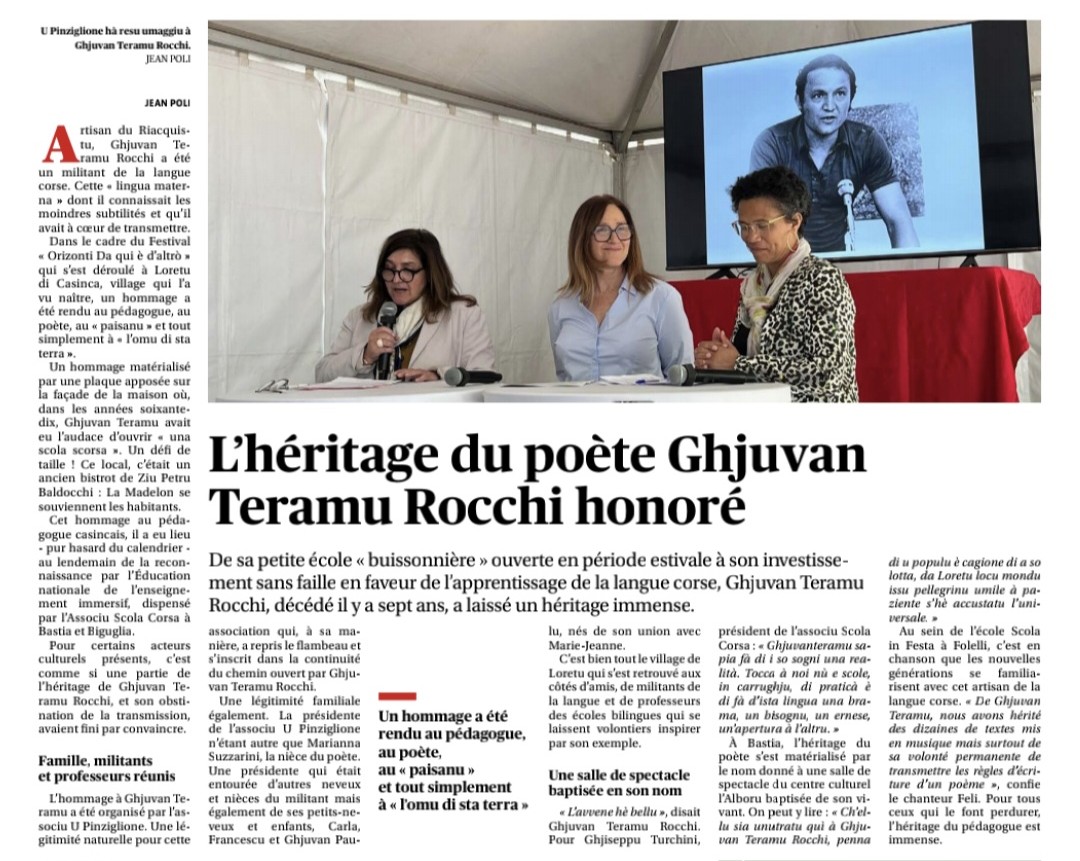 Corse-Matin di u 26_05_25 Corse-Matin di u 26_05_25